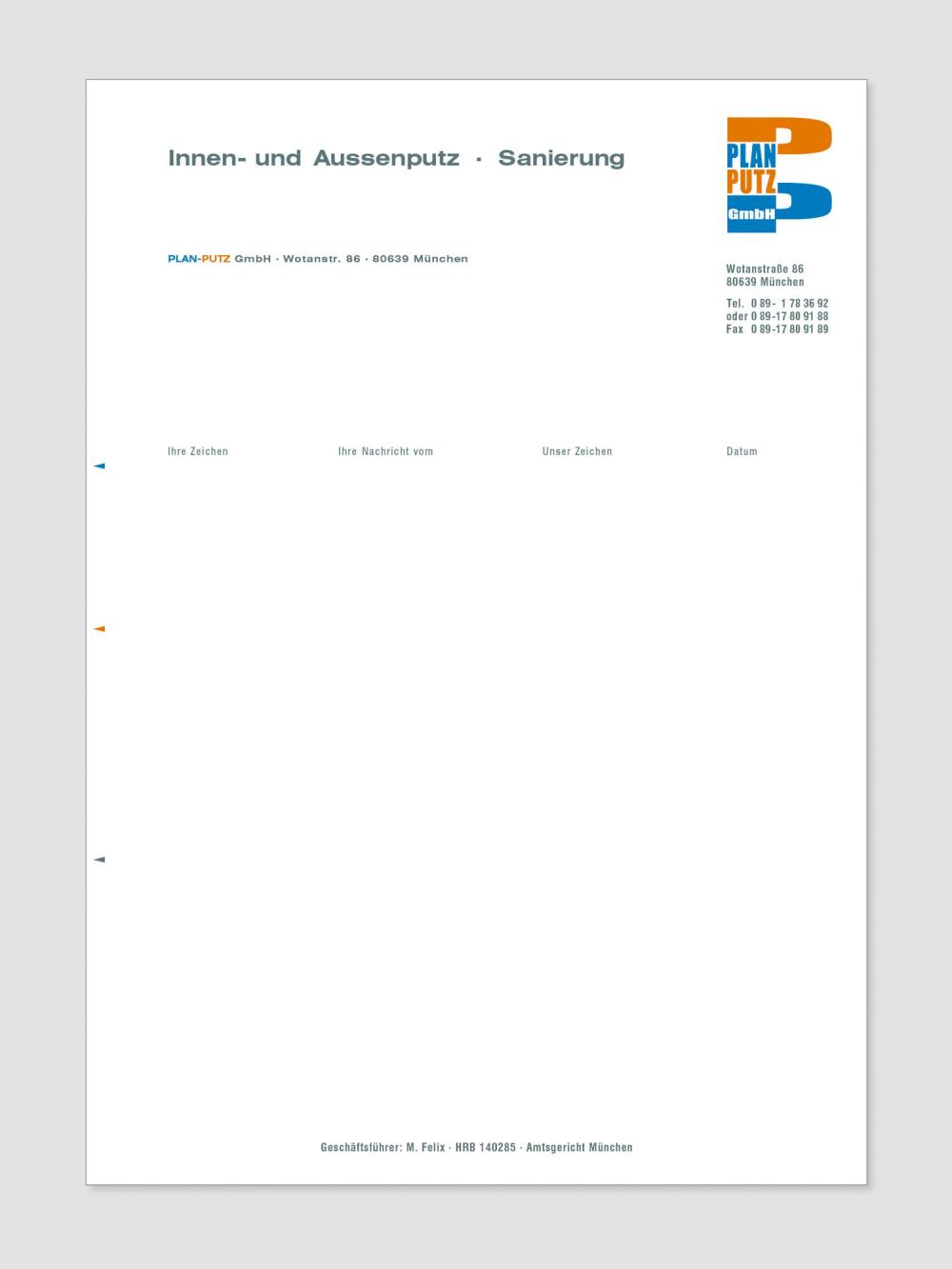 a.werner grafik, Geschäftsausstattung: Logo-Design, Briefblatt, Visitenkarte