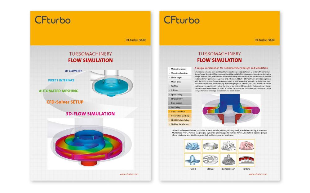 a.werner grafik, CFturbo GmbH, Flyer, Corporate Design