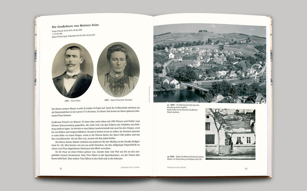 a.werner grafik, Buchgestaltung, Familienchronik, Fotorestaurierung, Illustration