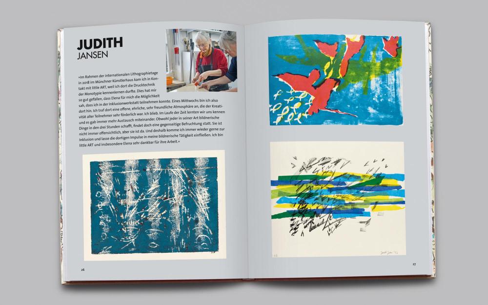 a.werner grafik, Buchprojekt lIttleART, Reproduktion