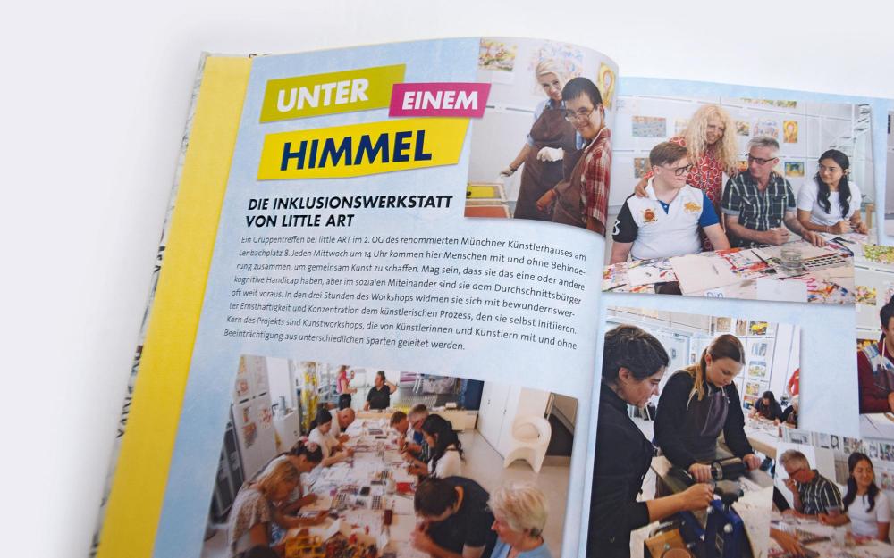 a.werner grafik, Buchprojekt lIttleART, Reproduktion