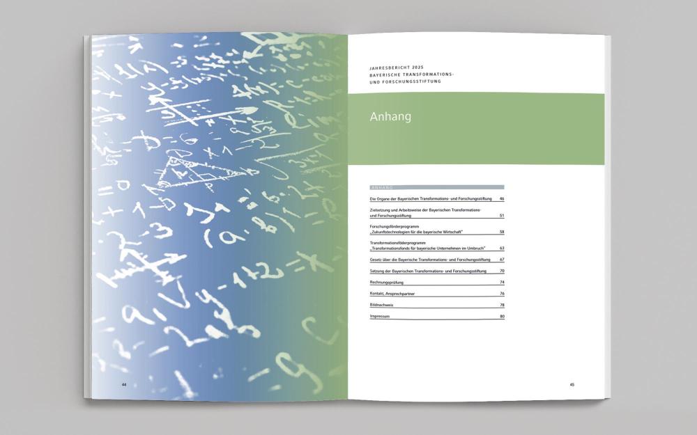 Bayerische Transformations- und Forschungsstiftung Jahresbericht 2025